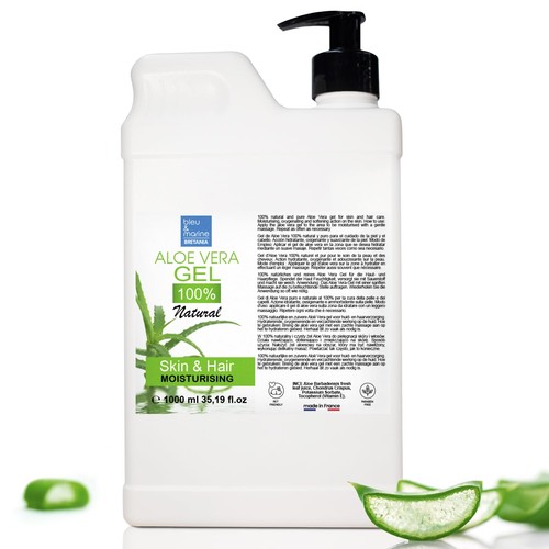 Aloe vera gel 100 natural - 100%,