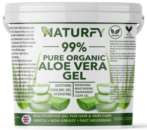 1kg gel aloe vera - 100%, puro
