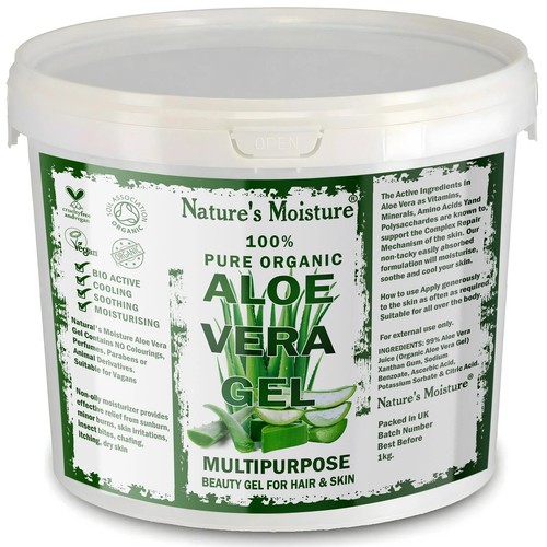 1kg 100 puro gel aloe - 1kg,
