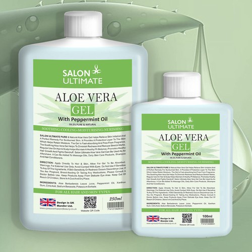 Gel aloe vera puro - puro, 100%