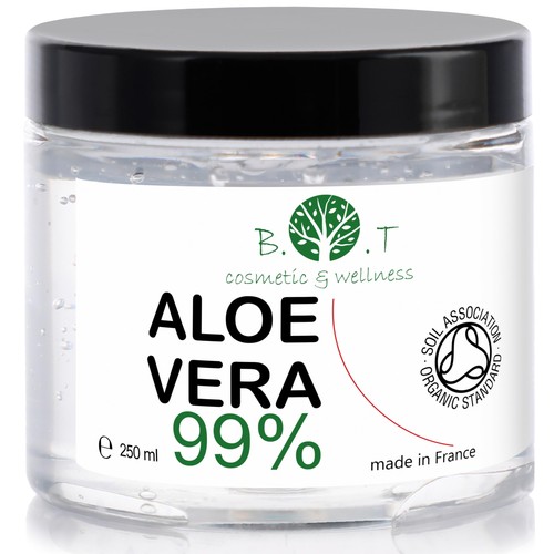 Gel aloe vera puro - puro, 100%