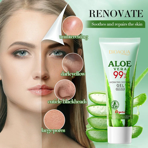 Bioaoua gel aloe vera 100 - vera, 100%
